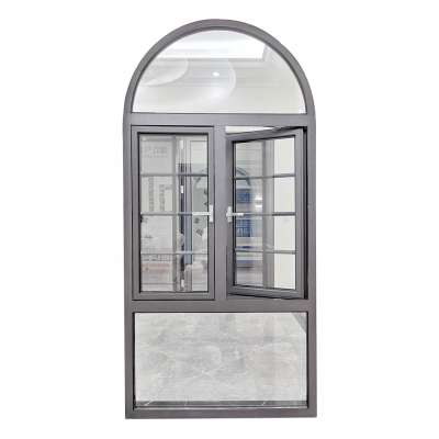 Arch aluminum window