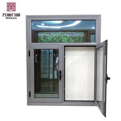 Factory Price Aluminum Frame Casement Window Double Glazed Windows