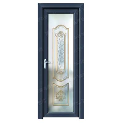 aluminum bathroom doors with glass