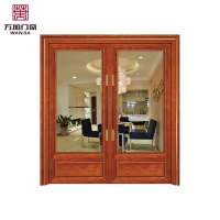 90 series Aluminum double leaf interior door