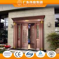 Casement Cambodia aluminium luxury apartment exterior door