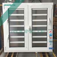 aluminum glass jalousie window