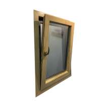 Aluminum tilt and turn windows casement window with screens